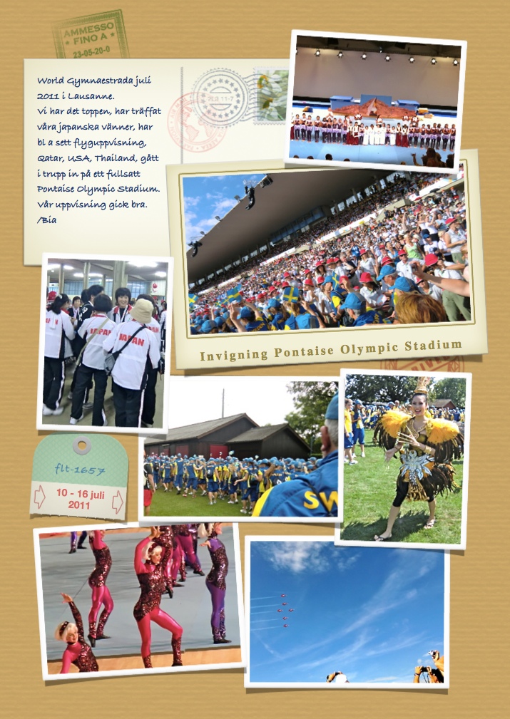 Bilder från Gymnaestrada 2011 Lausanne